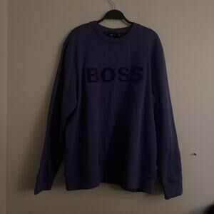 Hugo boss New W/ Tags  Purple Crewneck size  3XL